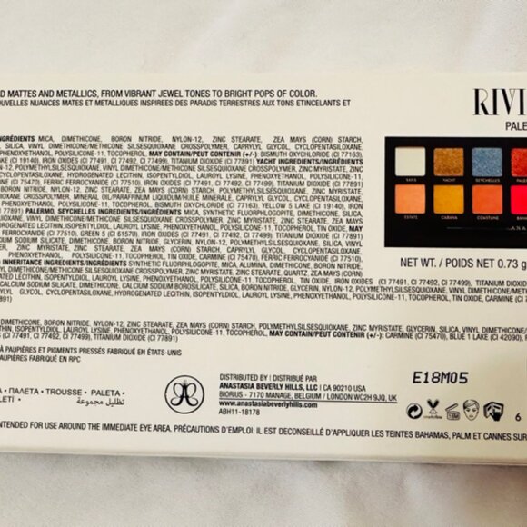 Riviera Anastasia Beverly Hills Eye Color Palette - Picture 5 of 5